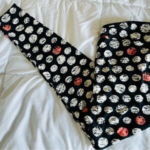 Black and White Polka Dot Leggings